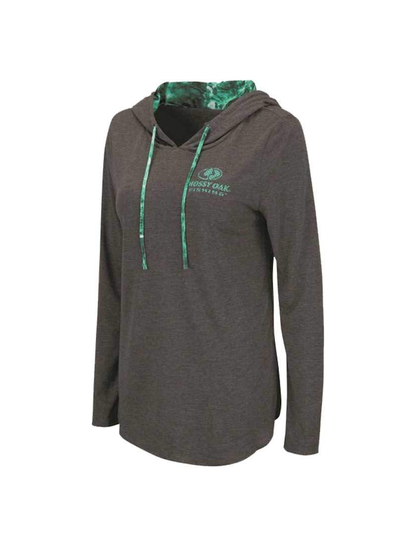 MOSSY OAK - Women's REEL HOODED L/S Tee