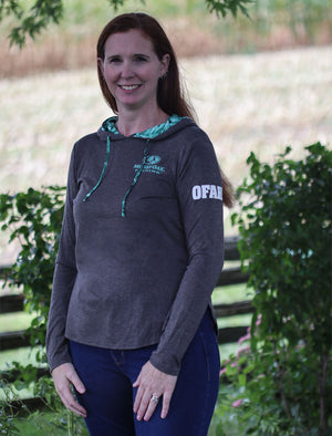 MOSSY OAK - Women's REEL HOODED L/S Tee