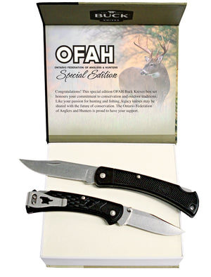 OFAH Special Edition Buck Knife set