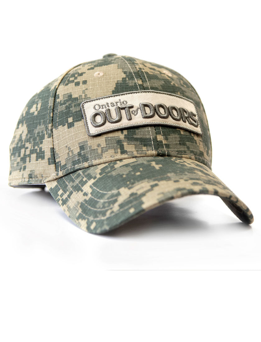 Premium OOD digital camo hat with patch