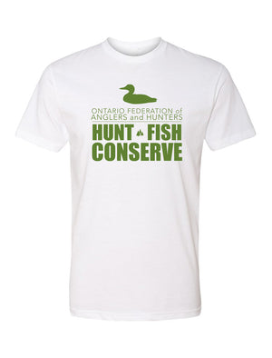 White OFAH 'loon' t-shirt